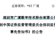 两人合盘顶格重罚！*ST广道实控人被终身市场禁入